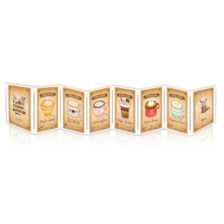 Happiness Cafe, Pintoo Taiwan jigsaw puzzle with foldable hinges