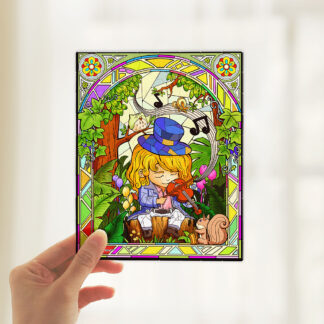 Violinist in the Forest