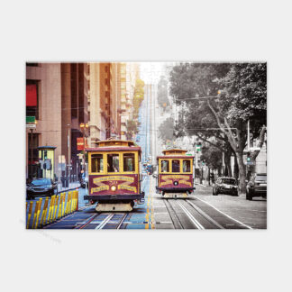 Cable Cars on California Street, San Francisco - XS 368