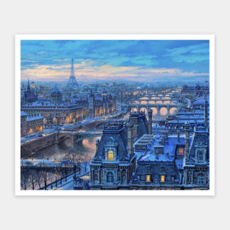 標準平面拼圖_Evgeny Lushpin-塞納河畔
