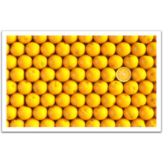A lot of oranges