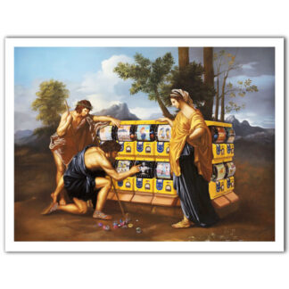 The Playground of Poussin by Lu Fang - Showpiece 1200