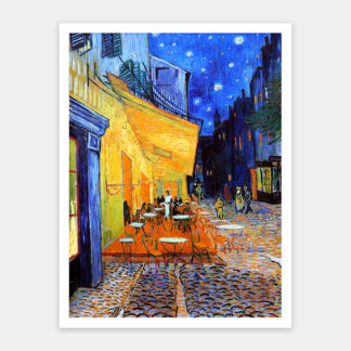 Cafe Terrace, Place du Forum, Arles, 1888 by Vincent van Gogh - Showpiece 1200