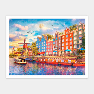 Afternoon in Amsterdam by Dominic Davison - Showpiece 1200
