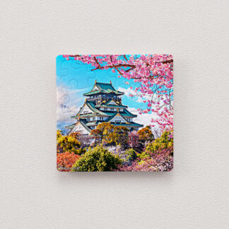 Osaka Castle - Puzzle Magnet