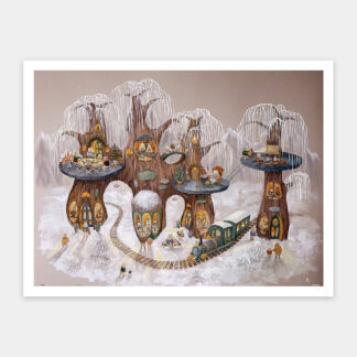 Polar Bear's House Station by Julia Vaihicheva - Showpiece 1200