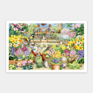 Spring Garden by Claire Comerford - Showpiece 1000