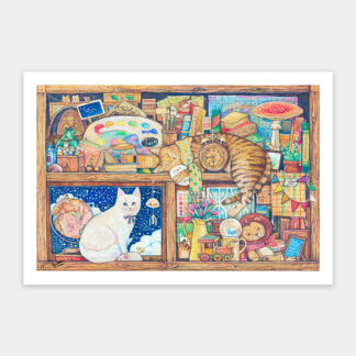 Cat Collector by Cotton Lion - Showpiece 600