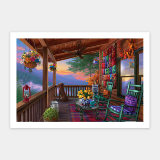 Mountain View by Bigelow Illustrations - Showpiece 600
