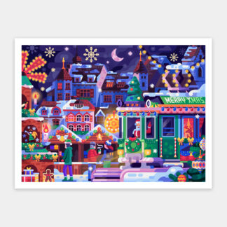 Christmas Fair in Old Town - Showpiece 1200