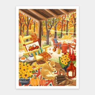 Fall Porch by Olivia Gibbs - Showpiece 1200