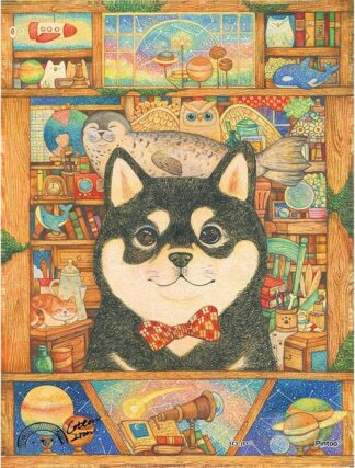 迷你拼圖(壁貼型)_棉花獅-柴犬的儲藏間