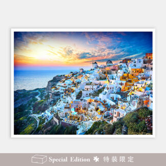 Beautiful Sunset of Greece - Showpiece 4800